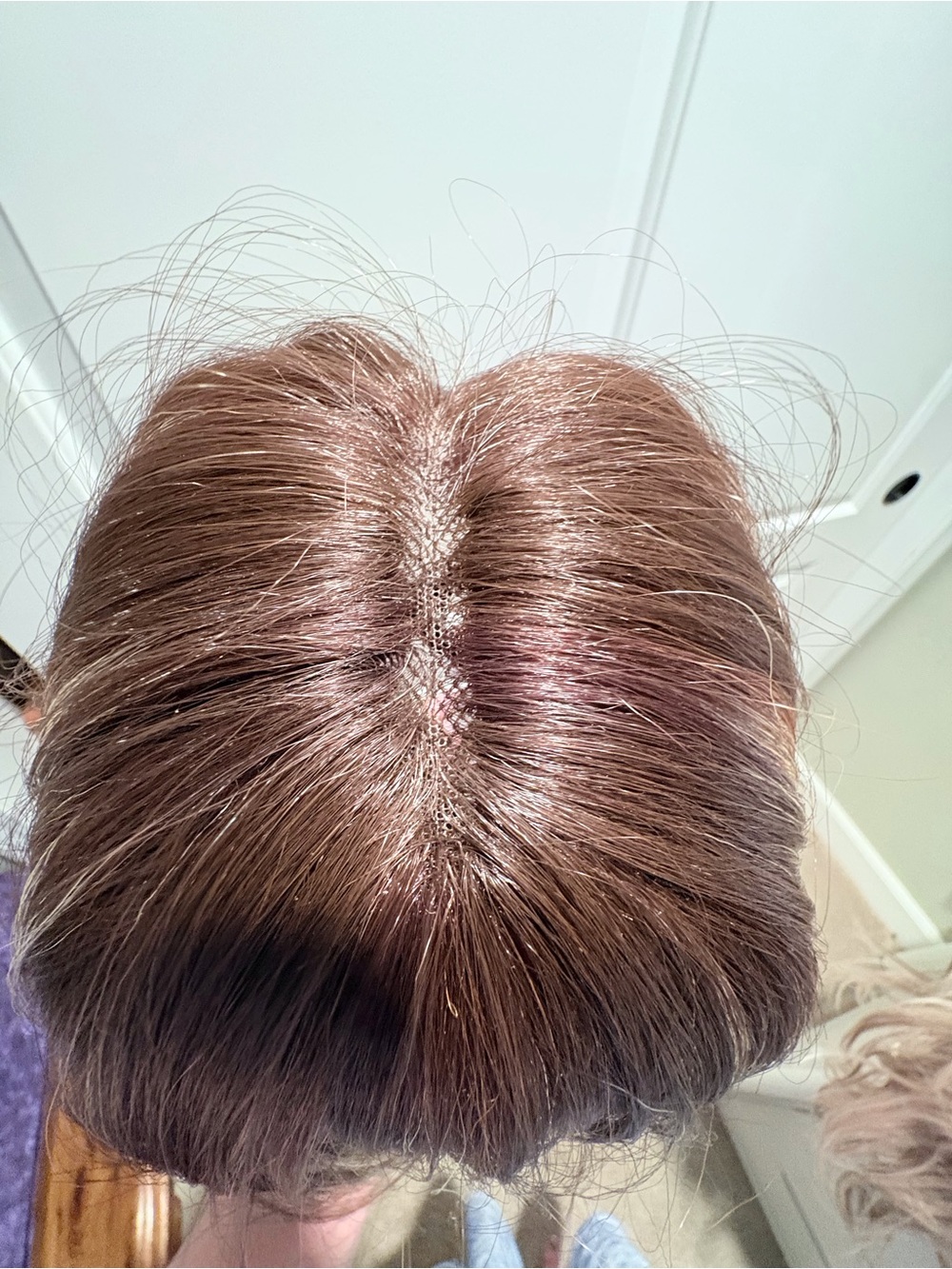 22” Women's Wig in Hazelnut Brown color blend. *Free Shipping* - Picture 11 of 15